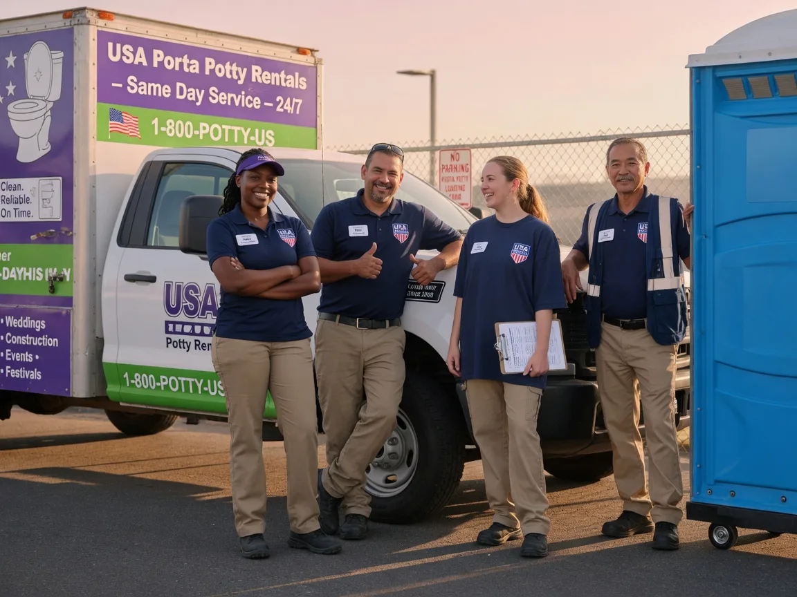Porta Potty Rental company in Hampton, MN